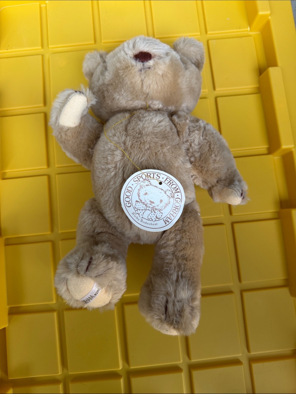 Beige Plush Teddy Bear - Soft Kids Toy